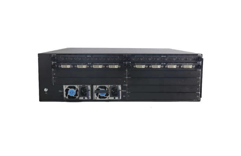 Modular FPGA Video Wall Controller 2U and 3U Chassis
